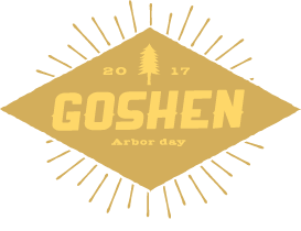 Logo for Goshen Arbor Day